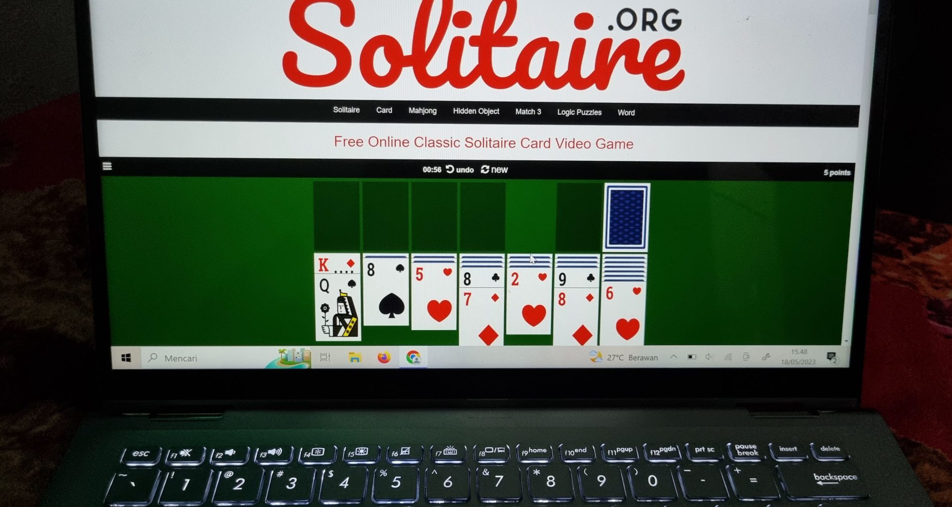 Manfaat bermain game solitaire